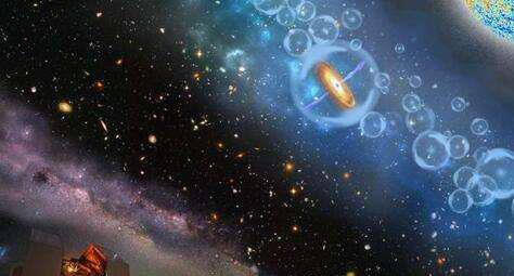 婴儿宇宙诞生于超级黑洞