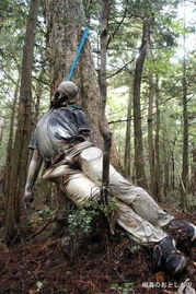 揭秘日本自杀森林 遗物到处散落 阴森恐怖 