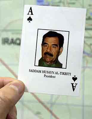 什么是扑克牌通缉令?伊拉克前政权高级官员(美国扑克牌通缉所有人物)