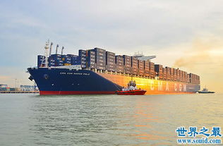 世界上最大的集装箱货船 世界上最大的集装箱船