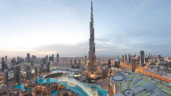 世界上最高的建筑 哈利法塔位于迪拜 世界上最高的楼