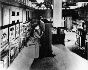 第一台电子计算机是什么? 第一台电子计算机ENIAC诞生于  年
