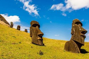 复活节岛石像之谜 这些石像有的是长耳朵 复活节岛石像之谜