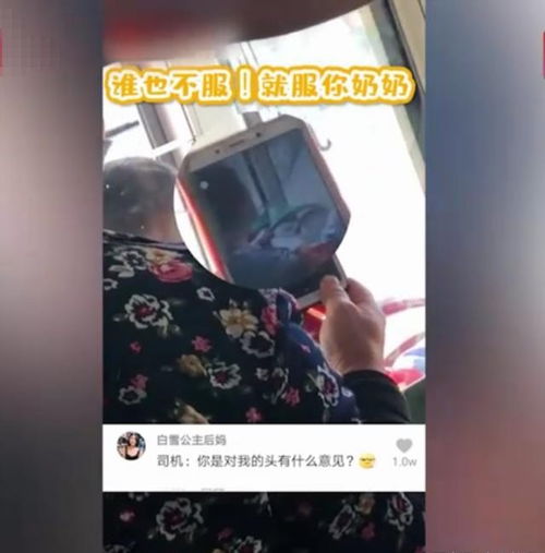 老奶奶对司机头扫码 太可爱了(老奶奶对司机头扫码)