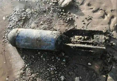 渭河边发现多枚炸弹（图）