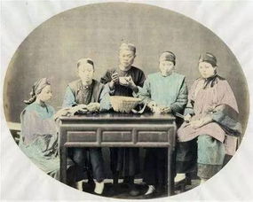 晚清大户人家白富美酷似明星!（图）(晚清真实老照片大户人家)