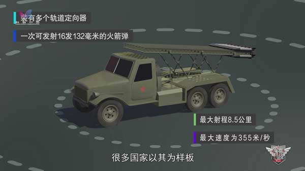 朝鲜战争:A3型6管102毫米火箭炮 喀秋莎站在陡峭的岸上