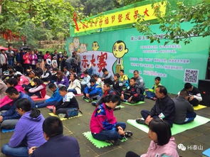 数百人在泰山脚下发呆 玉泉寺祈福节暨发呆大赛
