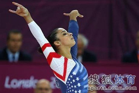 亚历山德拉美国女子体操运动员莱斯曼(Aly Raisman)(亚历山德拉是女的是男的)