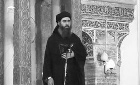 伊斯兰国(IS)头目巴格达迪(Abu Bakral