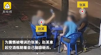 残忍的人!男人酒后为了震慑别人 猛砸自己(这个世界对男人很残忍)