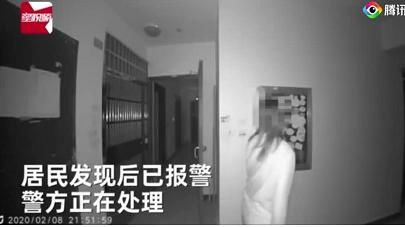 新冠肺炎重灾区 监控拍下女子诡秘身影令人愤怒