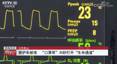 仅用35秒 一条＂生命通道＂打开了!