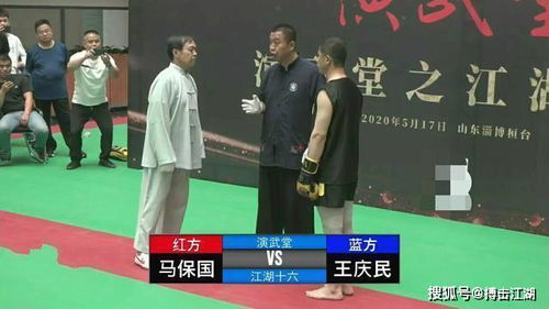 太极大师马保国与50岁的搏击爱好者王庆民进行擂台切磋(太极大师马保国的笑话)