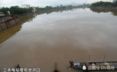 受强降雨影响 安徽滁河水位迅速上升