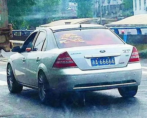 一辆汽车挂着浙A666牌照可能是假牌(一辆汽车可以挂几个驾照)