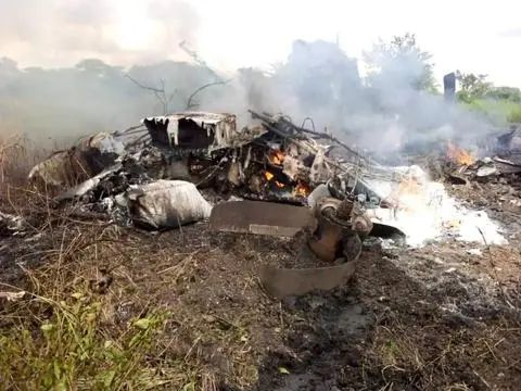 南苏丹一架运输机起飞坠毁 至少有17人死亡