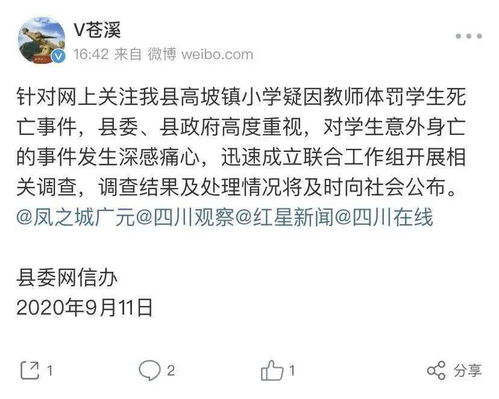 苍溪小学五年级学生死亡 法医鉴定程序启动(苍溪全县五年级有多少人)