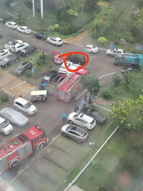 小区高层起火消防通道被堵引发悲剧 现场细节曝光惹众怒（图）(高层小区消防安全隐患)