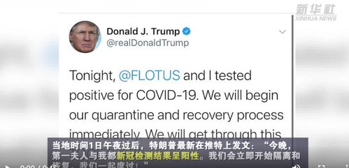 美国总统特朗普:我和妻子的新冠肺炎检测呈阳性(美国总统特朗普财力)