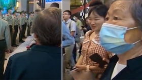 国庆节期间,奶奶偷偷看望执勤武警孙子 接下来的动作让人瞬间泪(国庆节期间限号吗?)