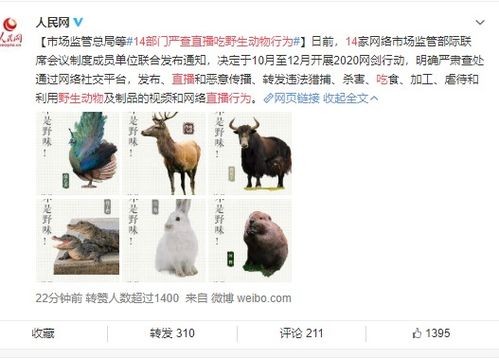 国家市场监督管理肃查处吃野生动物直播行为(国家市场监督管理总局局长什么级别)