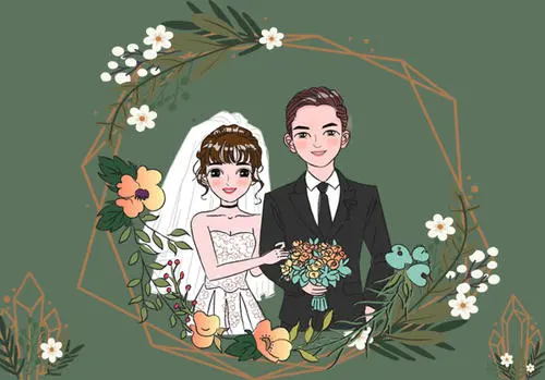 祝福一对夫妻真心相爱,相约永久恭贺新婚之年!(祝福一对夫妻长久的诗句)