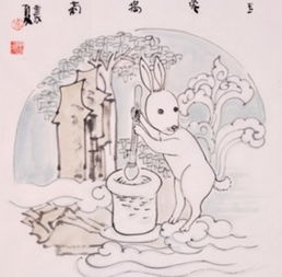 嫦娥和玉兔的故事,民间有一个传说——玉兔捣药,玉兔为什么捣药(嫦娥的故事)