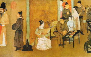 韩熙载夜宴图隐藏鲜为人知的故事(韩熙载夜宴图作品赏析)
