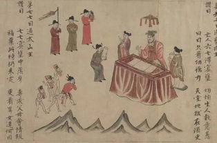 《广异记》吕旭日梦地府所追,随见判官