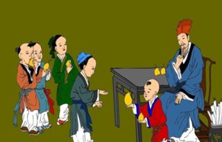 孔融让梨恐怖真相 小化妆带领你理解 孔融让梨恐怖真相英文