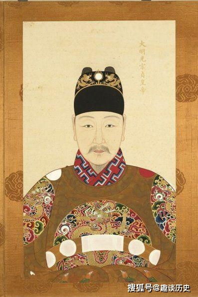 朱常洛当皇帝时已近40岁,在位不到一个月,他就死了