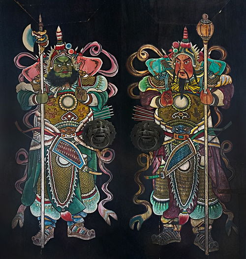 秦叔宝和尉迟恭为什么是门神了?(秦叔宝尉迟恭门神图片)
