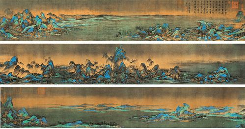 谁是富春山居图的作者? 元代画家黄公望,1250年画的《富春(富春山居图谁演的)